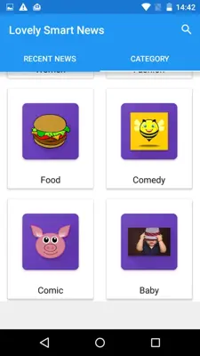 Lovely Smart News android App screenshot 1