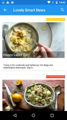 Lovely Smart News android App screenshot 2
