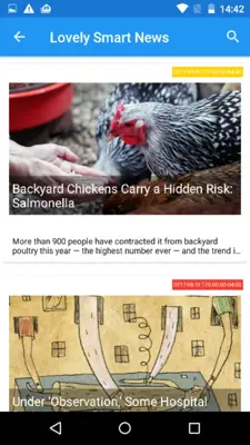 Lovely Smart News android App screenshot 5