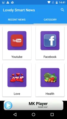 Lovely Smart News android App screenshot 6